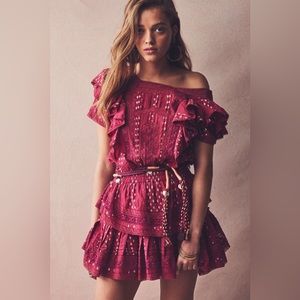 *for @deldduffy8 only* LoveShackFancy Stella Dress in Amour Ikat size M 🥀